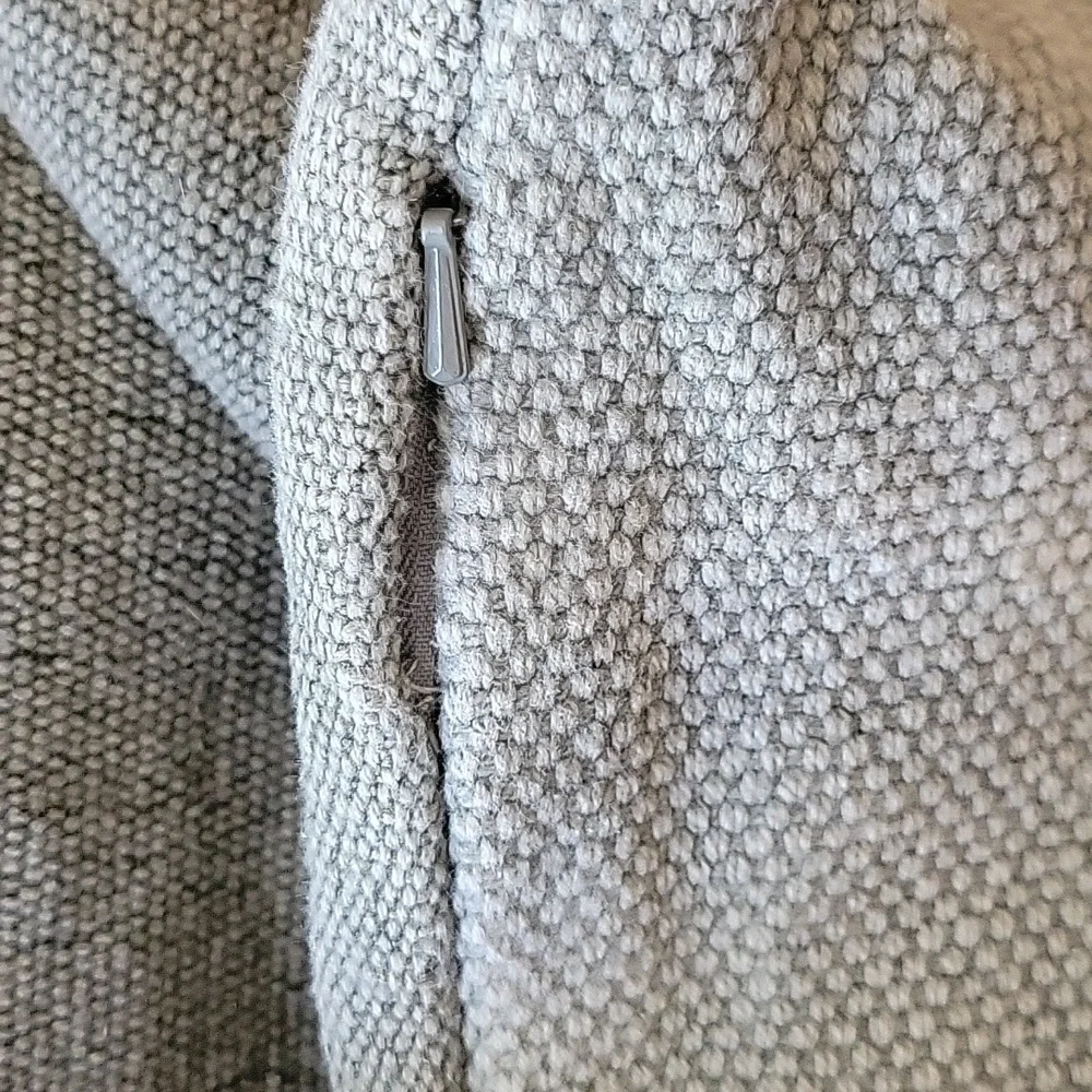 West Elm Cotton Canvas Textured Pillow Cover 18x18